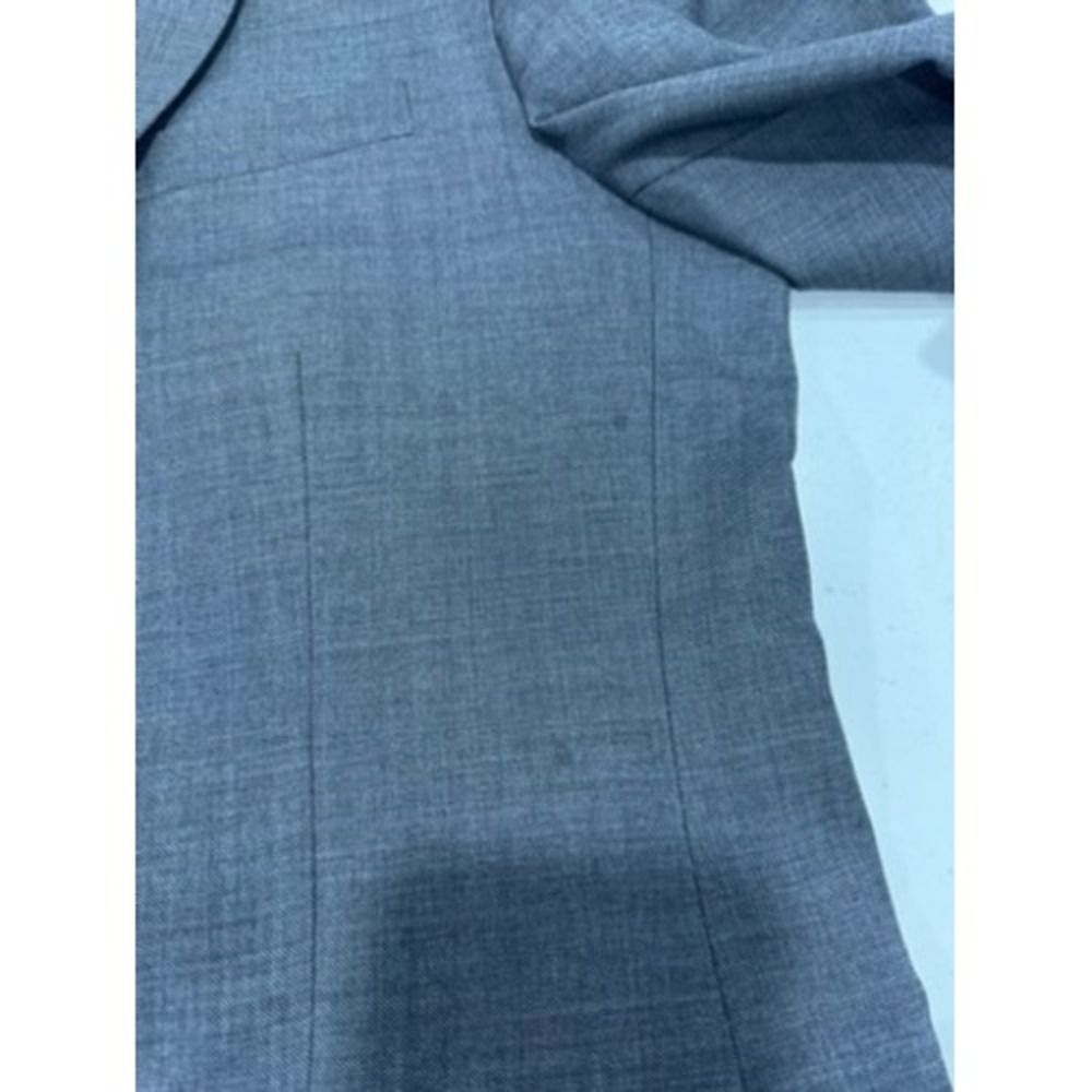 J. Crew Ludlow Men Slim Grey Wool Two Button Blazer Suit Jacket 40R - Picture 5 of 12